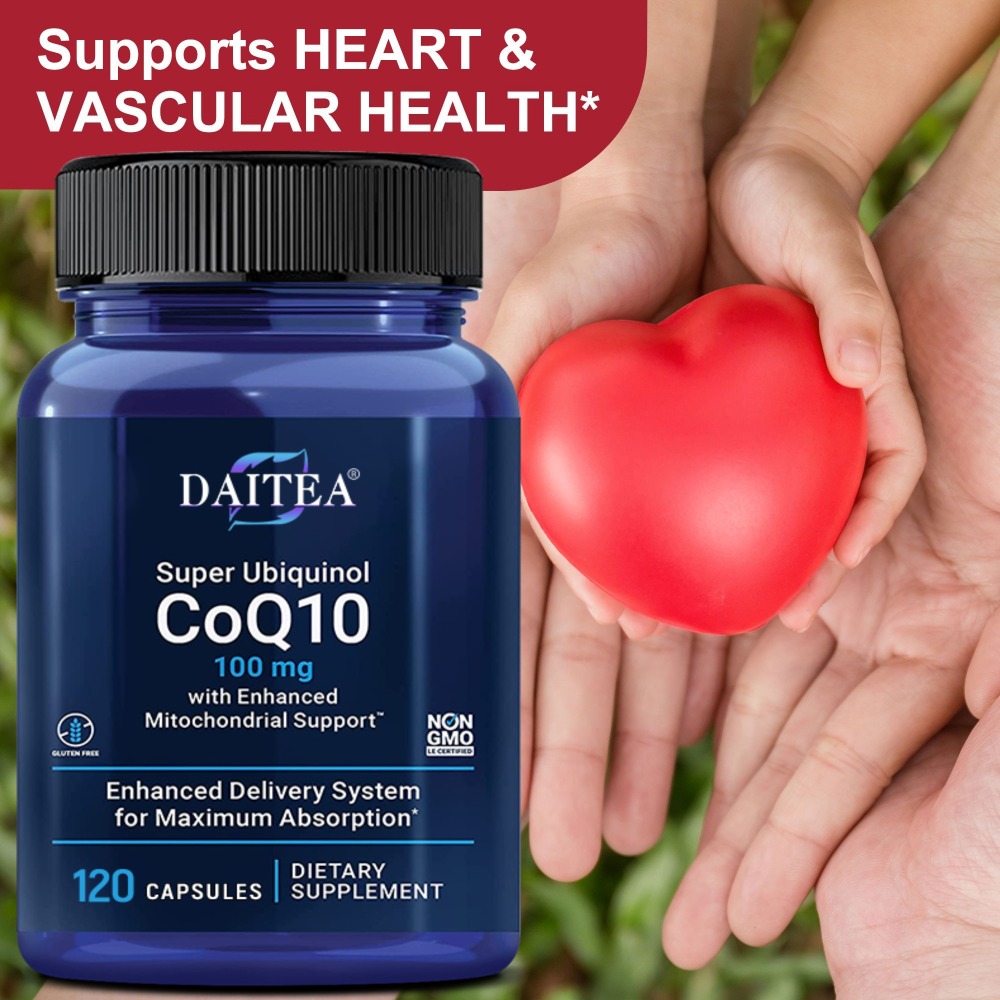 Ubiquinol 100mg CoQ10, Heart H - đánh giá và giá Coq10 Ubiquinol Softgel