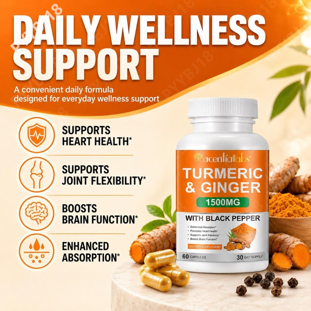 Turmeric & Ginger Capsules wit - đánh giá và giá Turmeric Curcumin Capsule