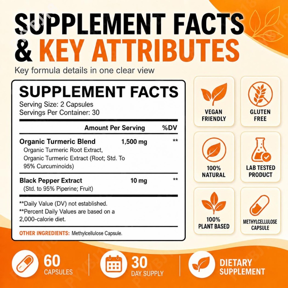 Turmeric & Ginger Capsules wit - đánh giá và giá Turmeric Curcumin Capsule