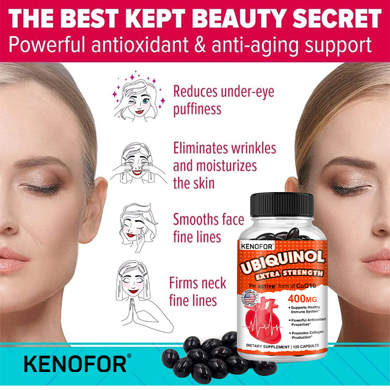 KENOFOR Ubiquinol CoQ10 400 mg - đánh giá và giá Coq10 Ubiquinol Softgel